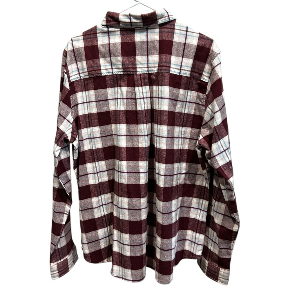 NWT Ocean + Coast Plus Size Flannel Top 2X - Picture 5 of 8